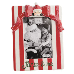 Santa and Me bow frame