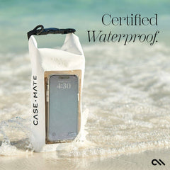 Waterproof Mini Phone Bucket Bag: Sand Dollar