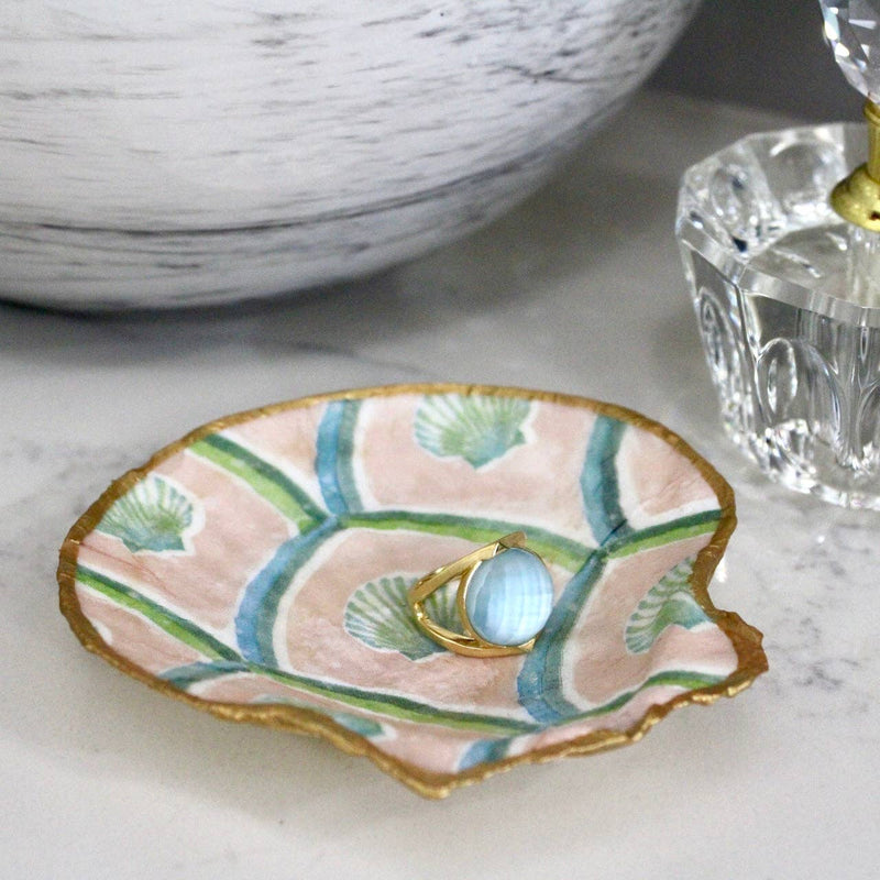 Pastel Shell Jewelry and Trinket Dish