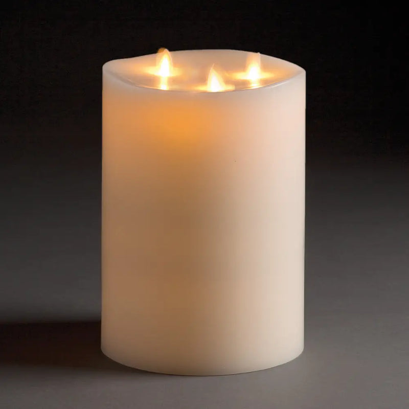 Moving flame 6X10 pillar
