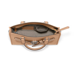 Buff pretty tough arch crossbody satchel