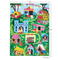 500 piece puzzle box