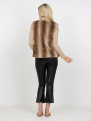 Roxy Vest- Faux Fur