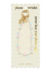 Phone Wristlet- bead trio