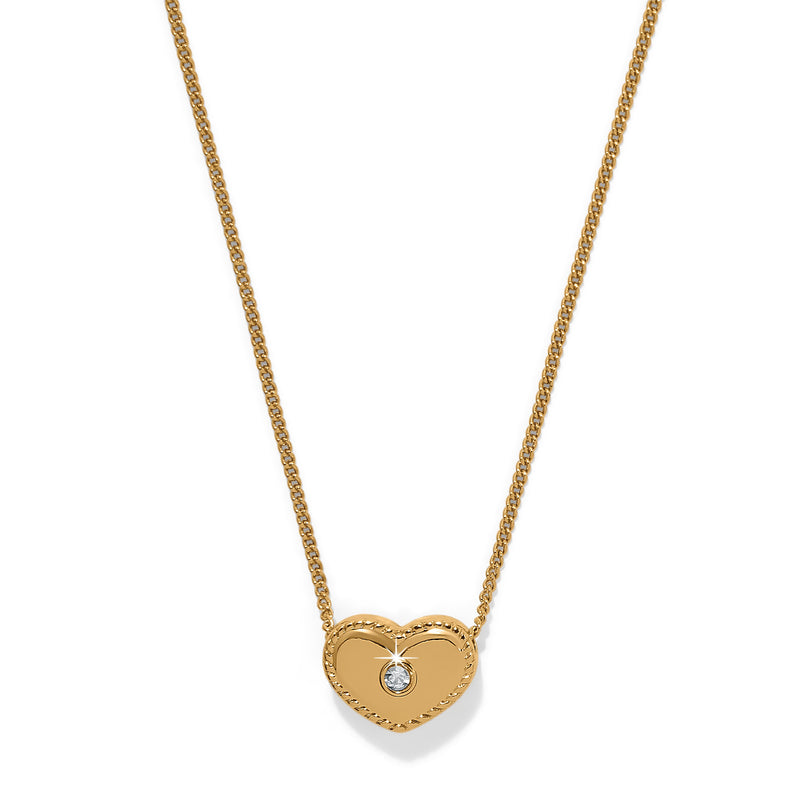 Bold Illumina Celeste heart necklace