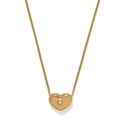 Bold Illumina Celeste heart necklace