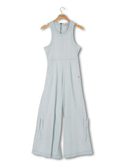 Washed mist jumpsuit