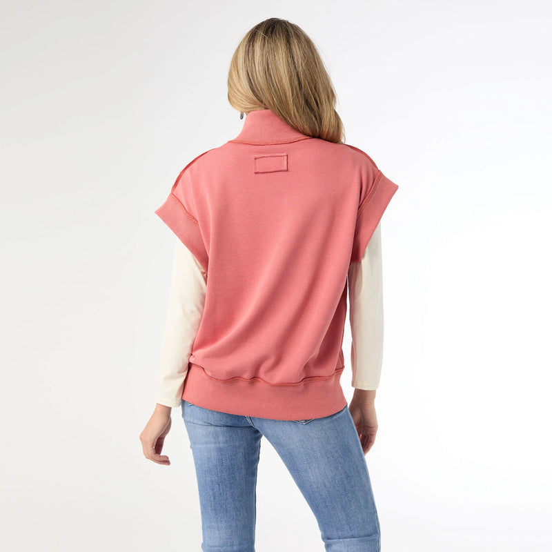 Kaitlyn zipper front vest