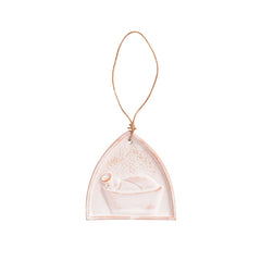 Lace Nativity ornament