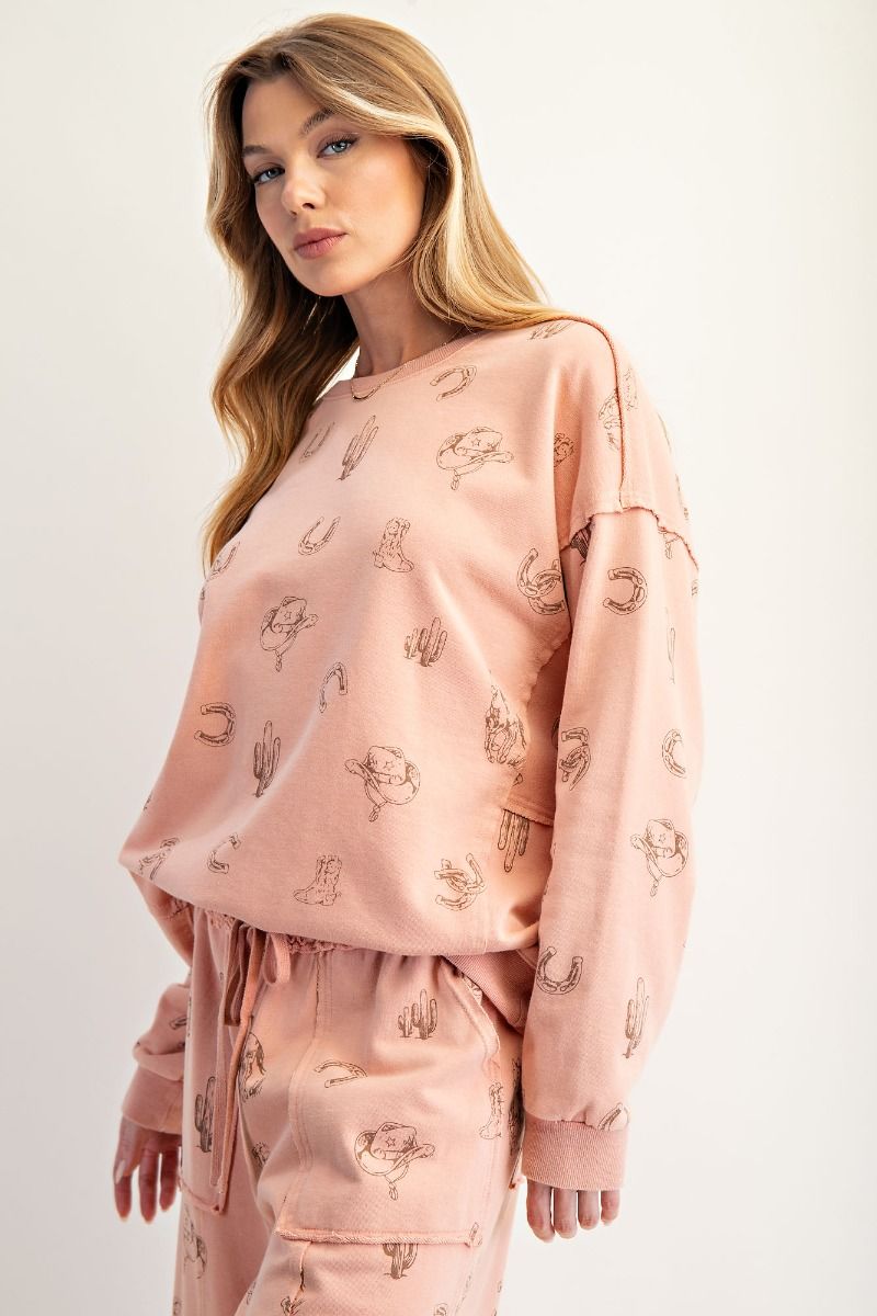 Western Print Comfort Set