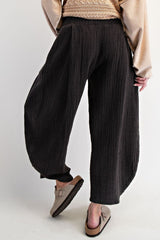 Cotton Gauze Tulip Pant