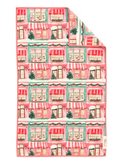 Christmas On Main: Double-Sided Hand Towel: Multi / Hand Towel (17 in x 27 in)