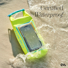 Waterproof Mini Phone Bucket Bag: Citrus Splash