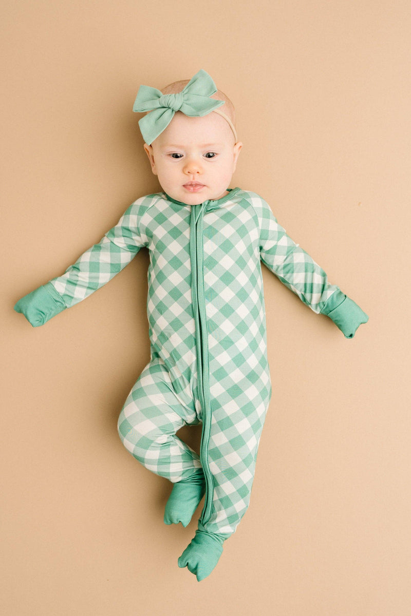 Fern Plaid Bamboo Sleeper