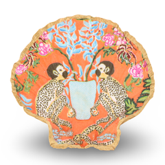 Tropical Monkey 2 Shell Jewelry and Trinket Dish