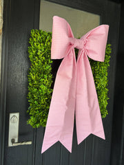 Petite Rouge Gingham Bow