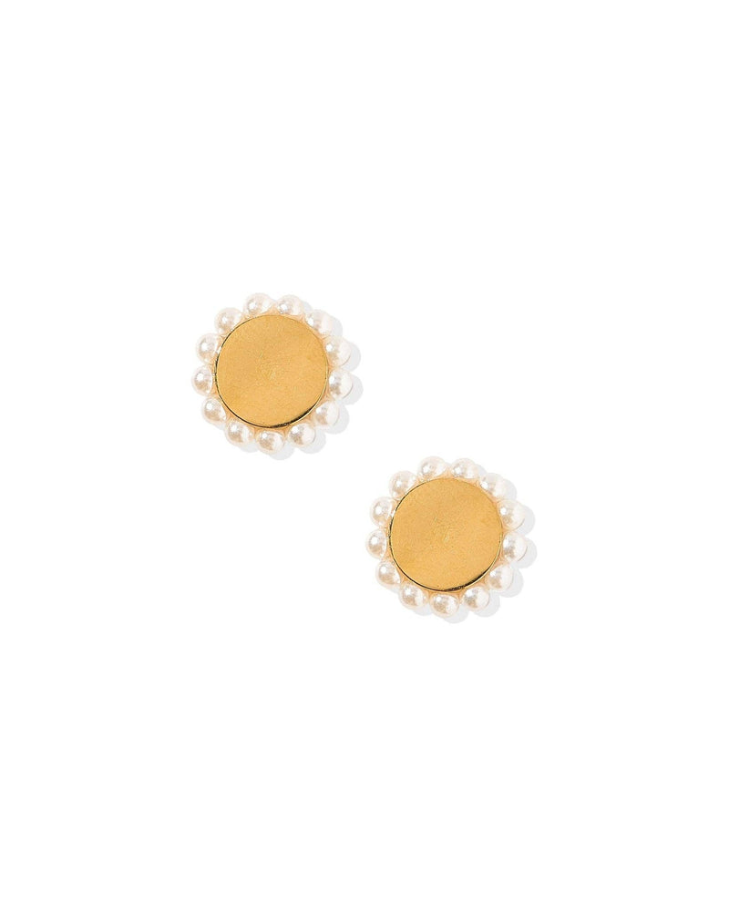 Screwback Stud Earrings - Alice Pearl