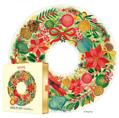 1000 piece wreath puzzle