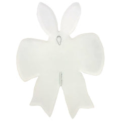 Peeking bunny with pink bow