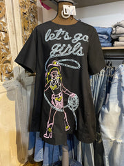 QOS Lets go girls cotton dress