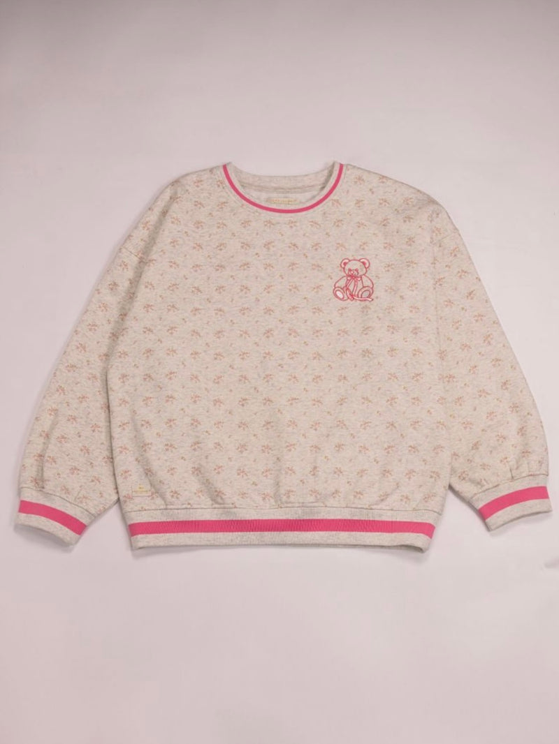 Bear love crew sweatshirt