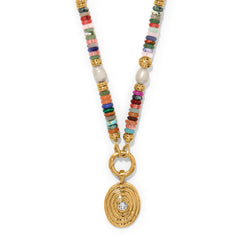 Kosmos Chroma Token necklace