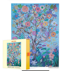 500 piece puzzle box