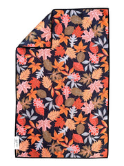 Fab Fall: Double-Sided Hand Towel: Black / Hand Towel (17x27 in)