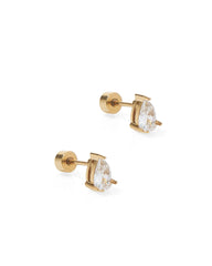 Screwback Stud Earrings - Paige Pear