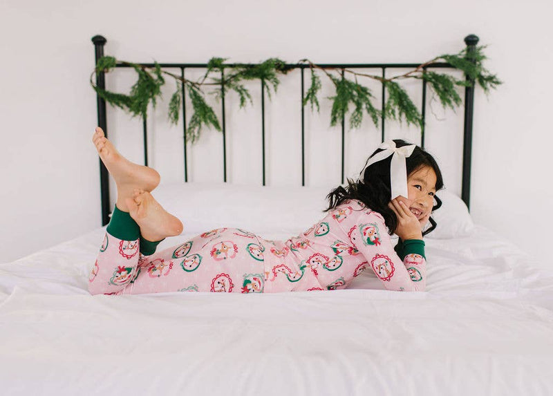 2 piece Bamboo Pajama in Reindeer
