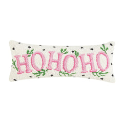 Polka dot hohoho hook pillow