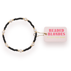 Black Pearl Bracelet: Standard 6.75 inch