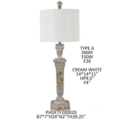 Statehouse Candlestick lamp
