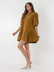 Sadie Dress- Tapenade
