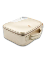 Leather Travel Case with light up mirror