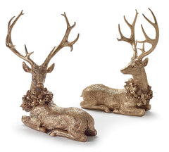 Decor gold deer