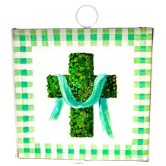 Boxwood cross mini Gallery Signs