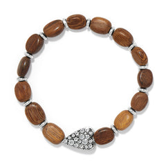 Love messages stretch bracelet