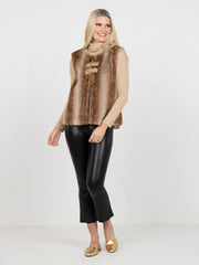 Roxy Vest- Faux Fur