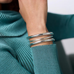 Havana Bangle- Silver