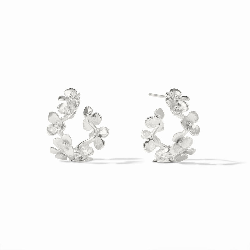 Bloom Hoop- Silver