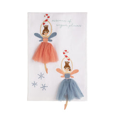 Nutcracker dangle leg towels