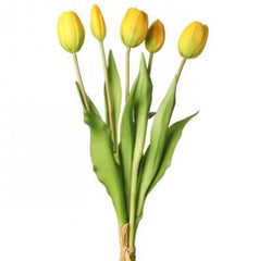 Real touch tulip bundle 15”