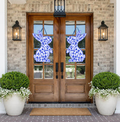 Chin bunny door hanger