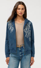 Tea Garden zip up hoodie