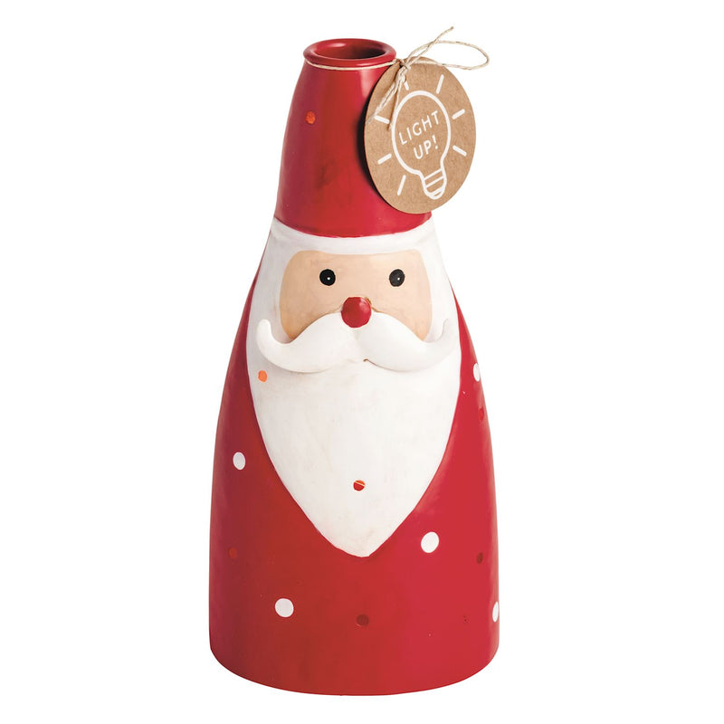 Large Santa tapper candle holder