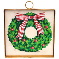 Mini gallery wreath red balls
