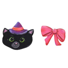 Cute cat pumpkin parts (pumpkin not included)