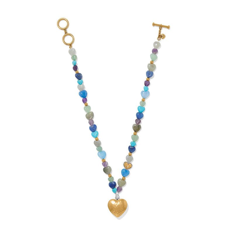One heart multi necklace