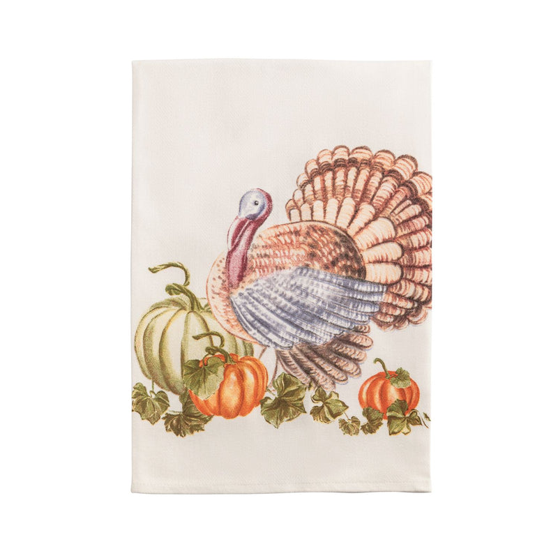 Turkey print kitchen towel